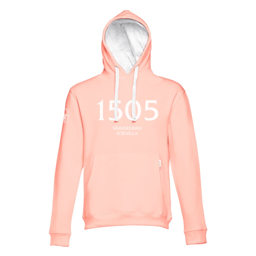 Sudadera 1505 Bicolor Salmón