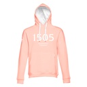 Sudadera 1505 Bicolor Salmón