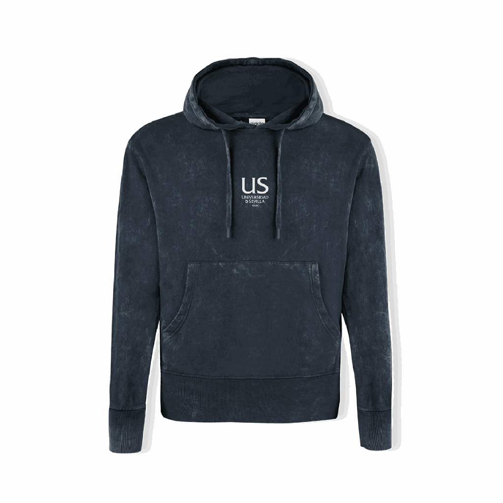 Sudadera US Capucha Efecto lavado