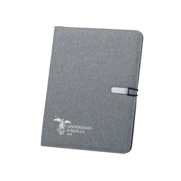 [US9587GR] Carpeta Portadocumentos US Gris