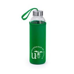 [US4040VE] Bidón US Cristal Neopreno 500ml. Verde