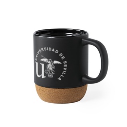 [US6585NE] Taza Corcho Negra